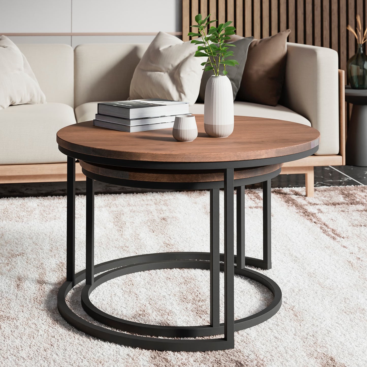 Banc de bois une pièce en chêne naturel