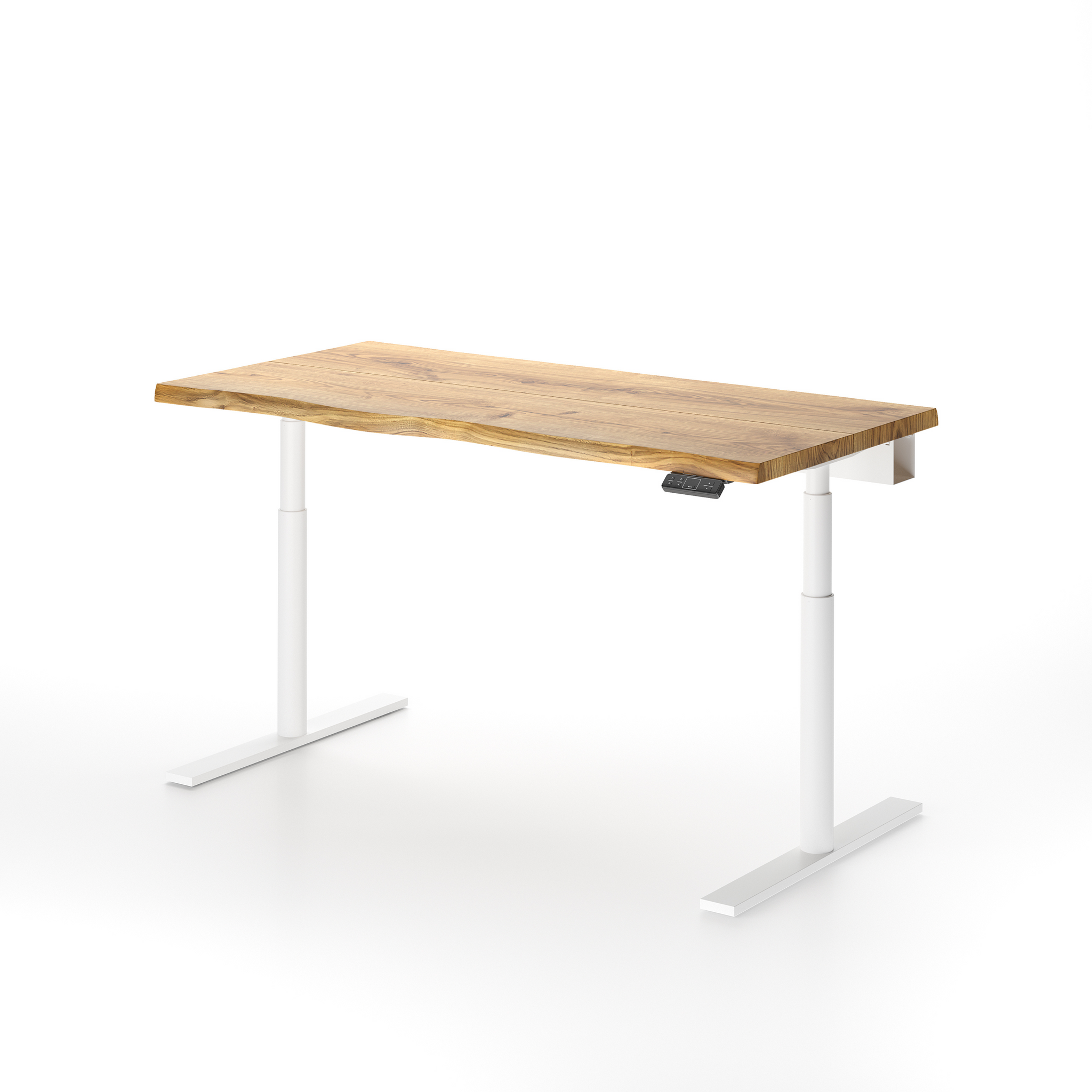 ALIVE Oak Standing Desk Natural / White