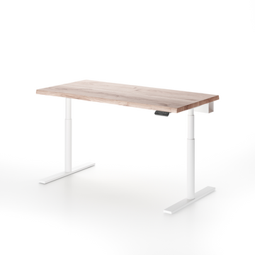 ALIVE Oak Standing Desk Artic / White