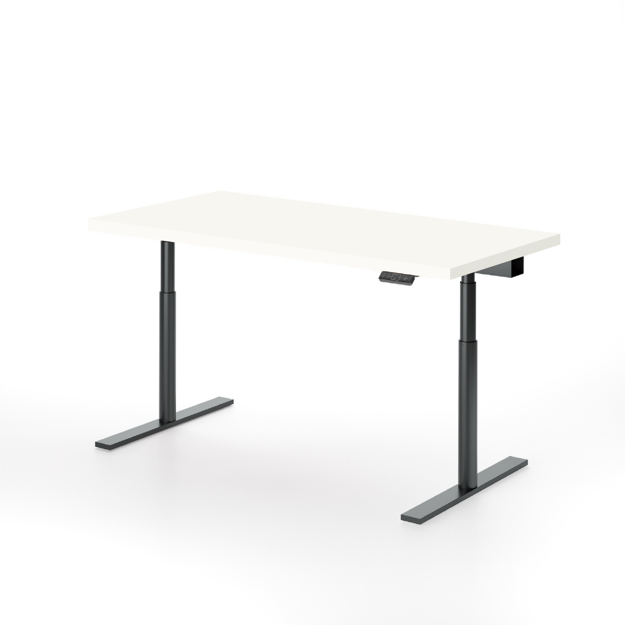 PureTouch Acrylic Standing Desk Maltese White / Black