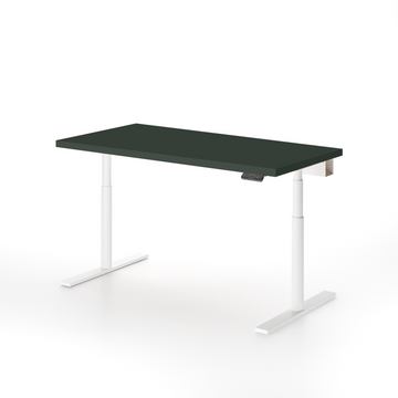 PureTouch Acrylic Standing Desk Olive Detour / White