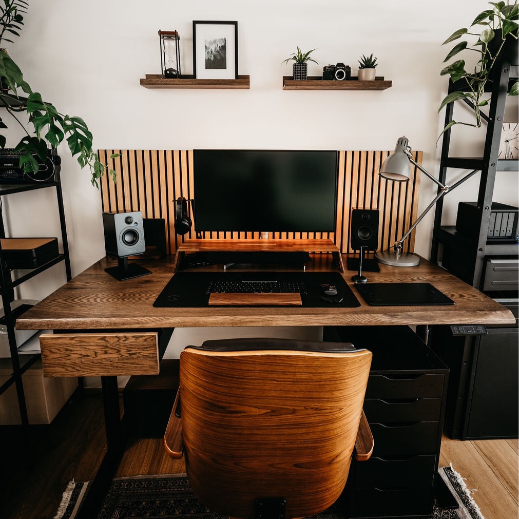 Best Adjustable Standing Desk | Solid Oak Standing Desk | OAKO Denmark