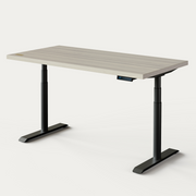 White Mist Standing Desk | Wood Standing Desk | OAKO Denmark