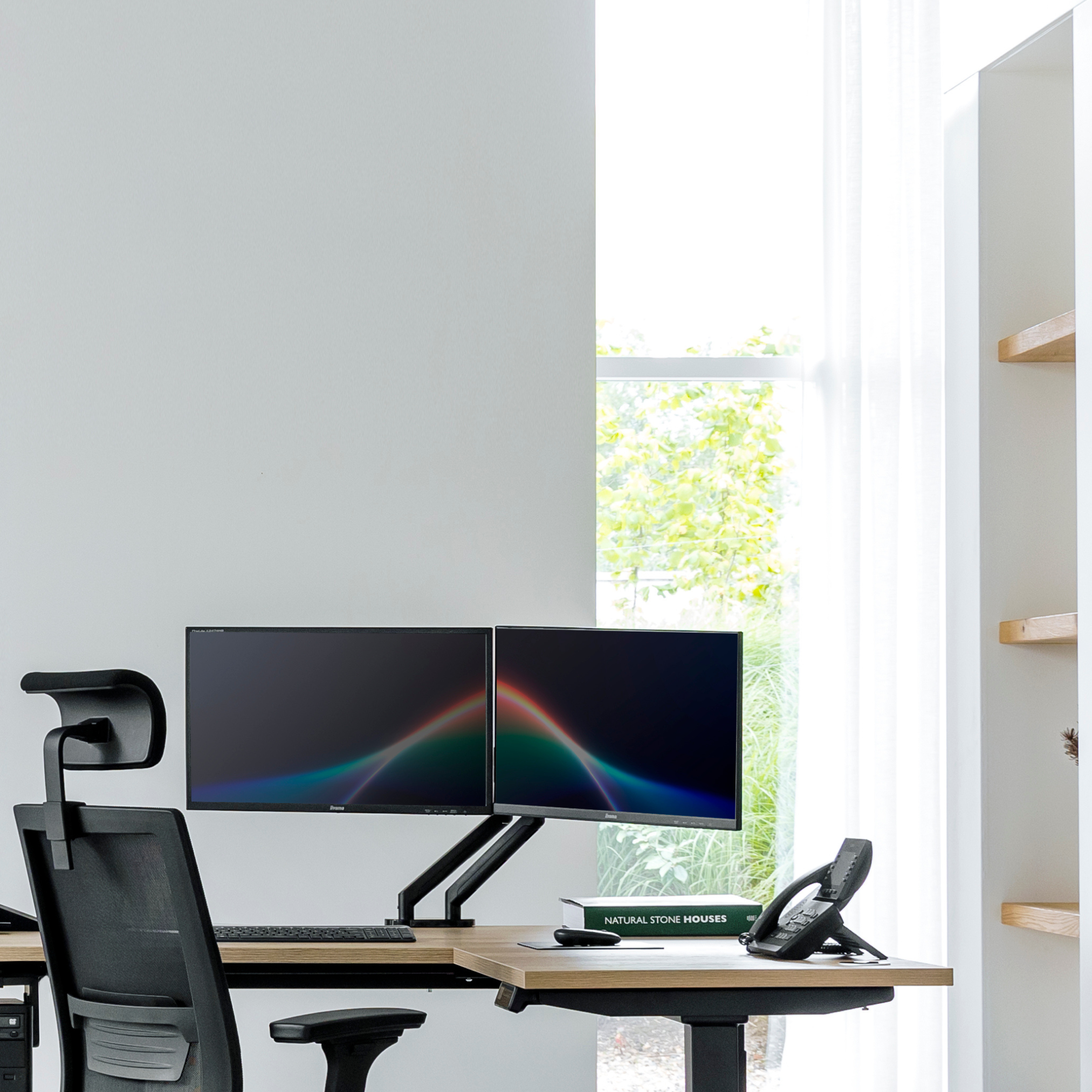 Twin Monitor Arm