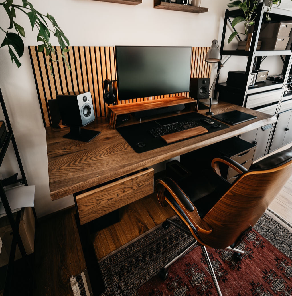 Best Adjustable Standing Desk | Solid Oak Standing Desk | OAKO Denmark