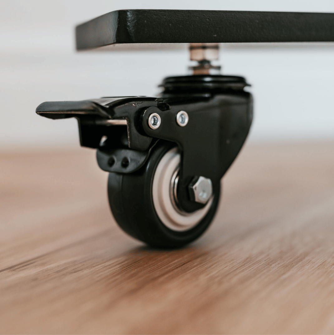 Standing Desk Casters | Adjustable Desk Casters | OAKO Denmark