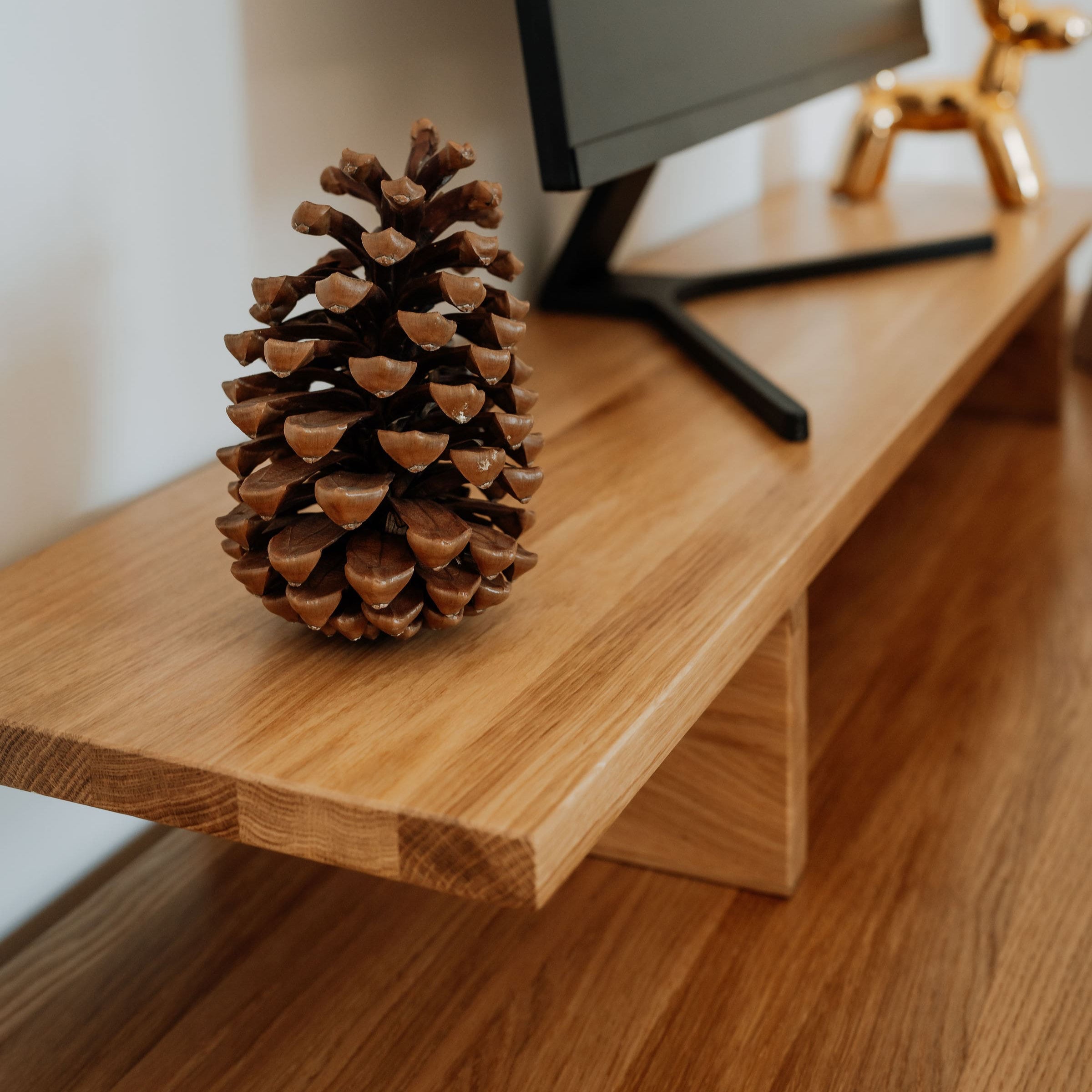 Large Monitor Stand | Oak Monitor Stand | OAKO Denmark