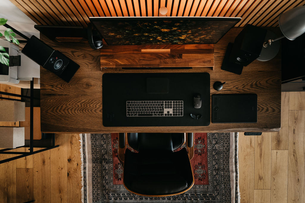 Best Adjustable Standing Desk | Solid Oak Standing Desk | OAKO Denmark