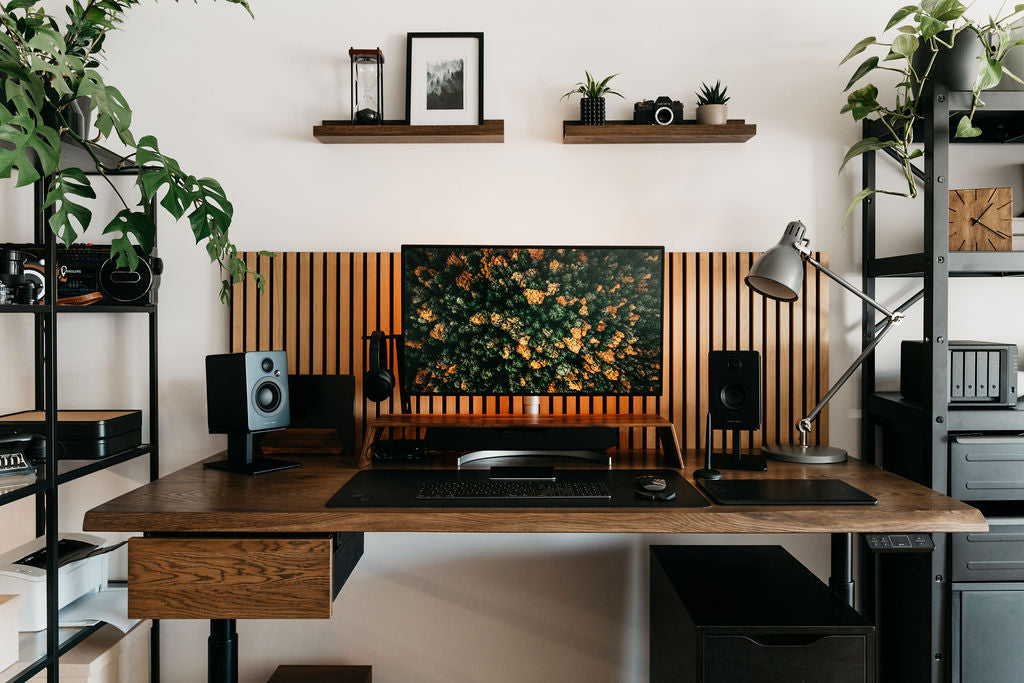 Best Adjustable Standing Desk | Solid Oak Standing Desk | OAKO Denmark