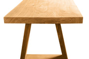 Oak Wooden Bench | One Piece Wooden Bench | OAKO Denmark