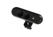 Clamp power socket